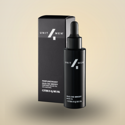Naturalny olej do brody Citrus&amp;Musk Unit4Men 30ml