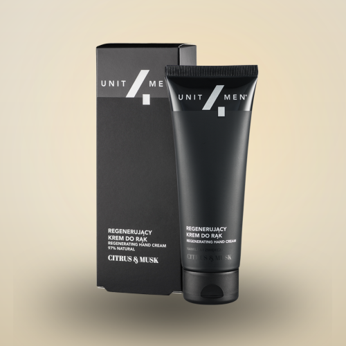 Regenerujący krem do rąk Unit4Men – Citrus&Musk, tuba produktu